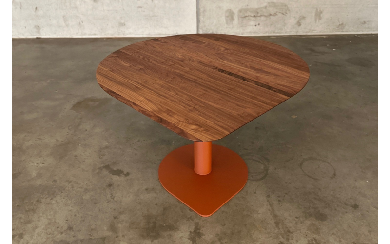 Modulair eettafel notenhout | Seuren Tafels 