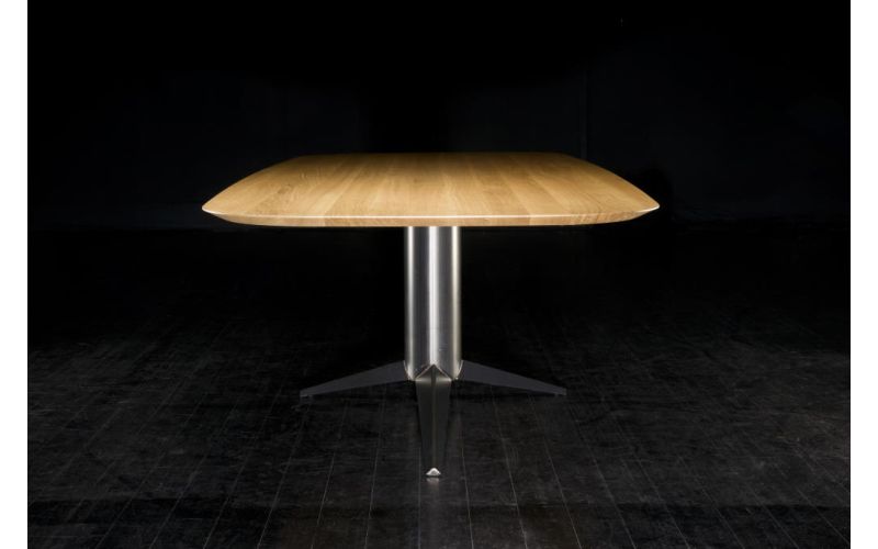 Jump & Wave eettafel eikenhout | Seuren Tafels 