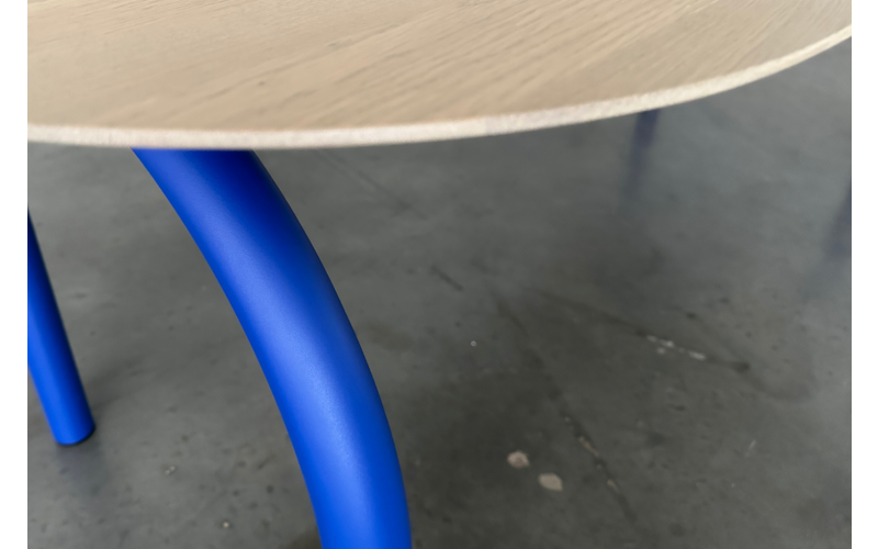 Tunnel eettafel eikenhout | Seuren Tafels 