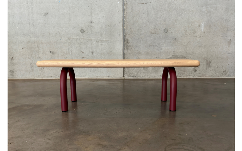 Tunnel eettafel eikenhout | Seuren Tafels 