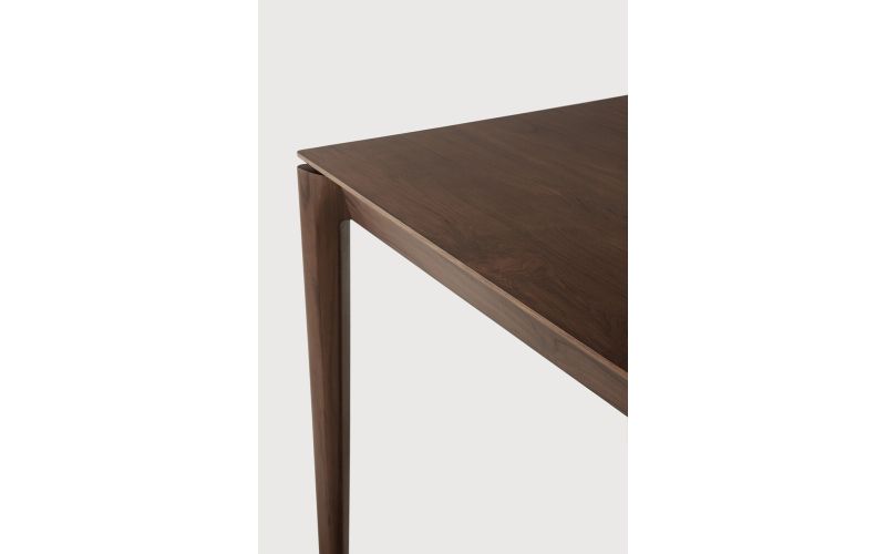 BOK DINING TABLE VARNISHED TEAK - BROWN 