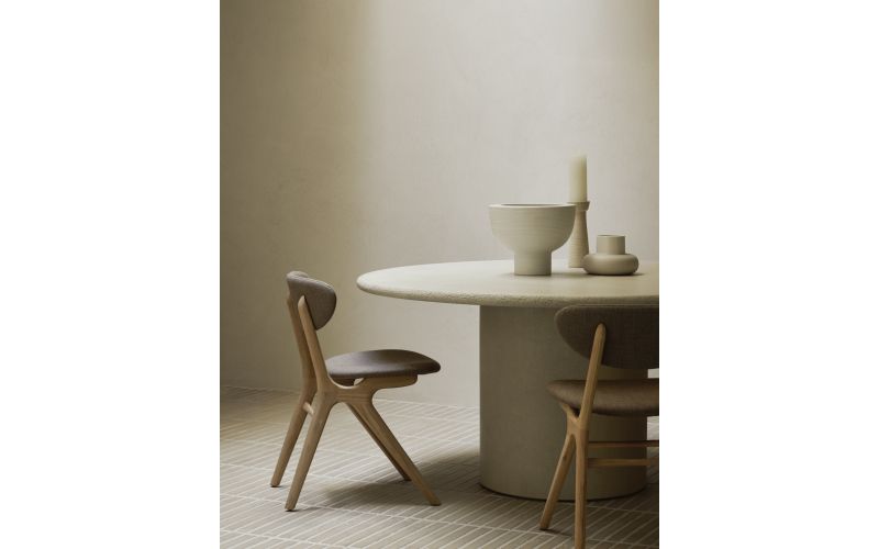 ELEMENTS DINING TABLE - VARNISHED MICROCEMENT  