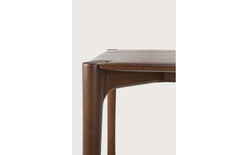 PI DINING TABLE - VARNISHED TEAK - BROWN
