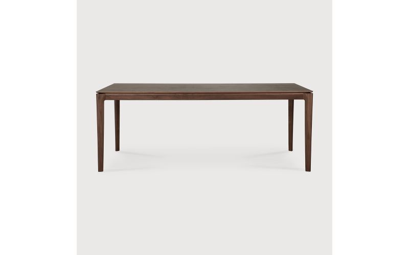 BOK DINING TABLE VARNISHED TEAK - BROWN 