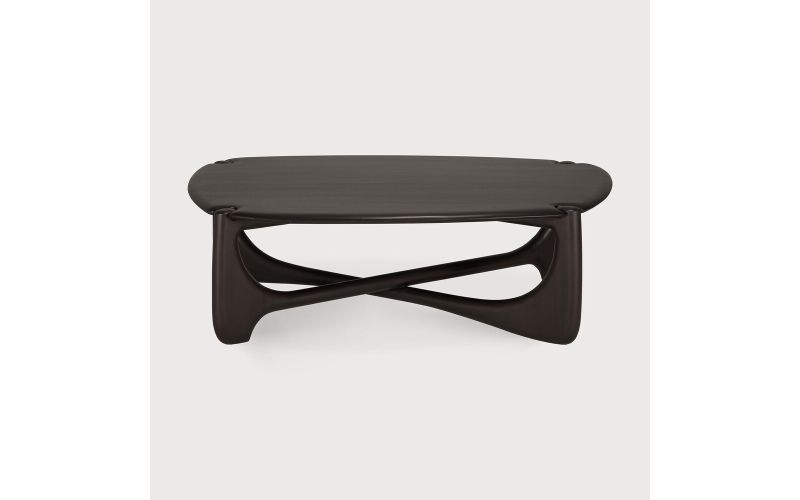 PI COFFEE TABLE - VARNISHED MAGHOGANY - DARK BROWN