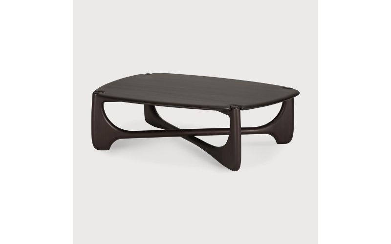PI COFFEE TABLE - VARNISHED MAGHOGANY - DARK BROWN