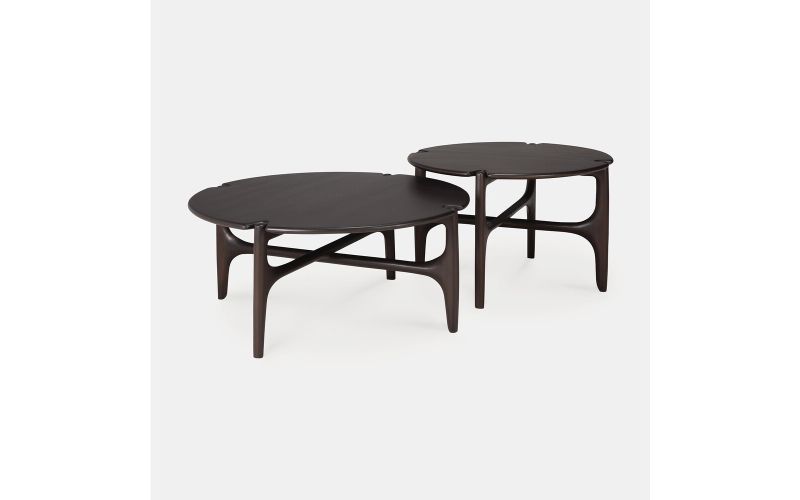 PI COFFEE TABLE - VARNISHED MAGHOGANY - DARK BROWN