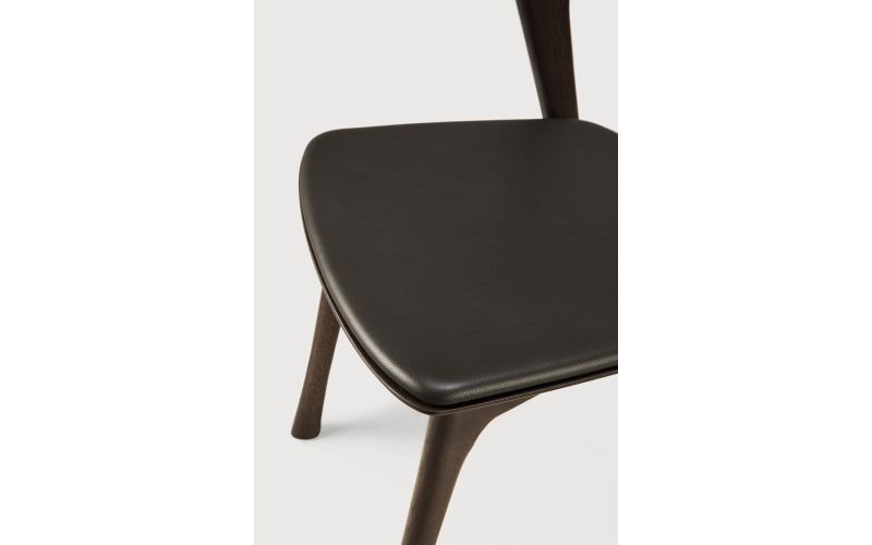 BOK DINING CHAIR - VARNISHED OAK - BROWN 