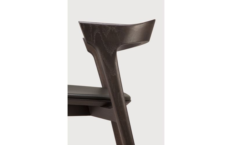 BOK DINING CHAIR - VARNISHED OAK - BROWN 