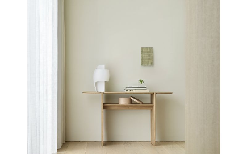 PI CONSOLE OAK 130 x 40 X 75 CM 51335