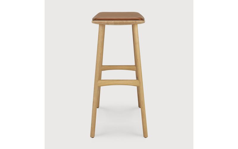 OSSO COUNTER STOOL - VARNISHED OAK 