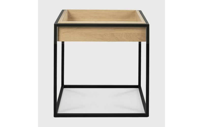 MONOLIT SIDE TABLE - OAK - SQUARE 