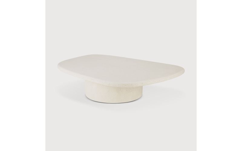 ELEMENTS COFFEE TABLE - VARNISHED MICROCEMENT 