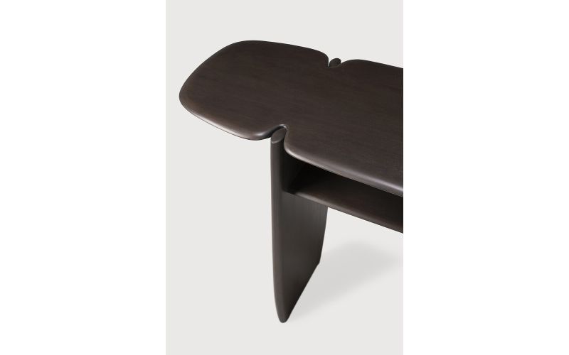 PI CONSOLE - VARNISHED MAHOGANY - DARK BROWN 