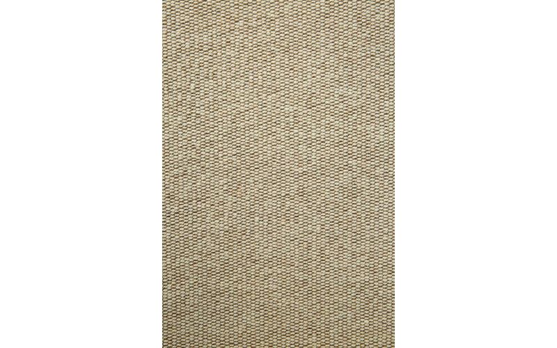 EYE LOUNGE CHAIR - VARNISHED OAK - OFF WHITE 