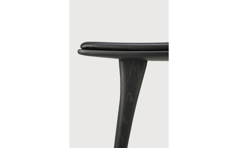 OSSO COUNTER STOOL - VARNISHED OAK - BLACK 