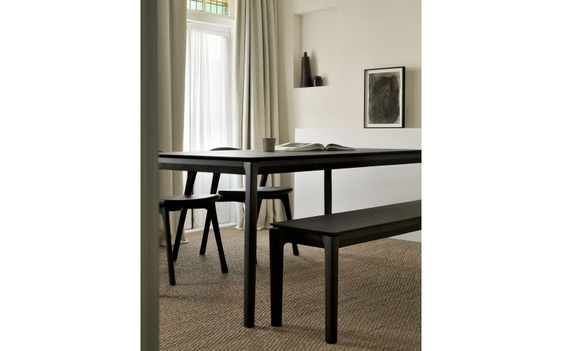 ETHNICRAFT BOK BENCH - VARNISHED OAK -  BROWN 146 x 35 x 46	51546