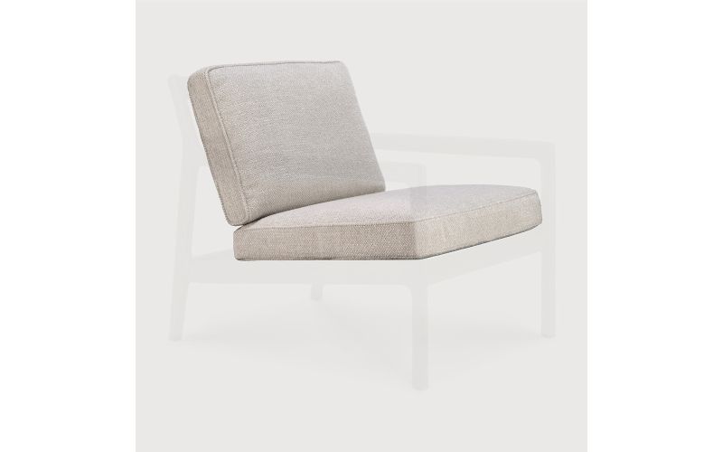 JACK LOUNGE CHAIR CUSHION SET - IVORY FABRIC 