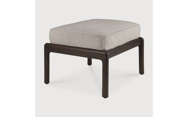 JACK FOOTSTOOL - VARNISHED MAHOGANY - DARK BROWN