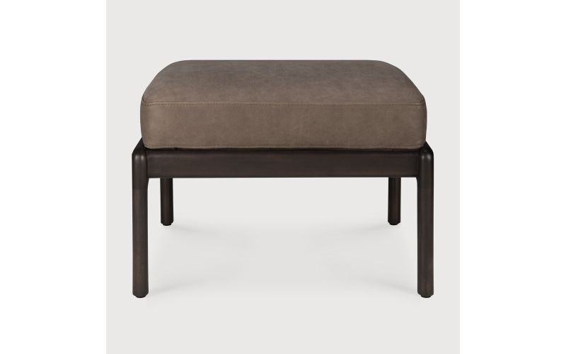 JACK FOOTSTOOL - VARNISHED MAHOGANY - DARK BROWN