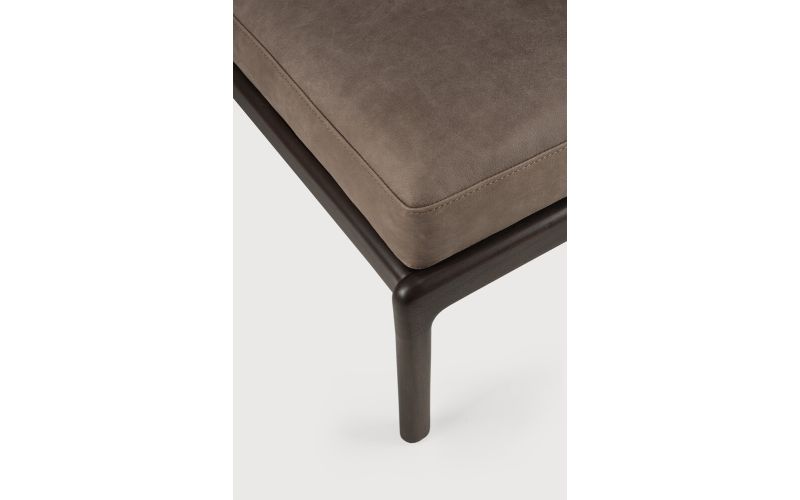 JACK FOOTSTOOL - VARNISHED MAHOGANY - DARK BROWN