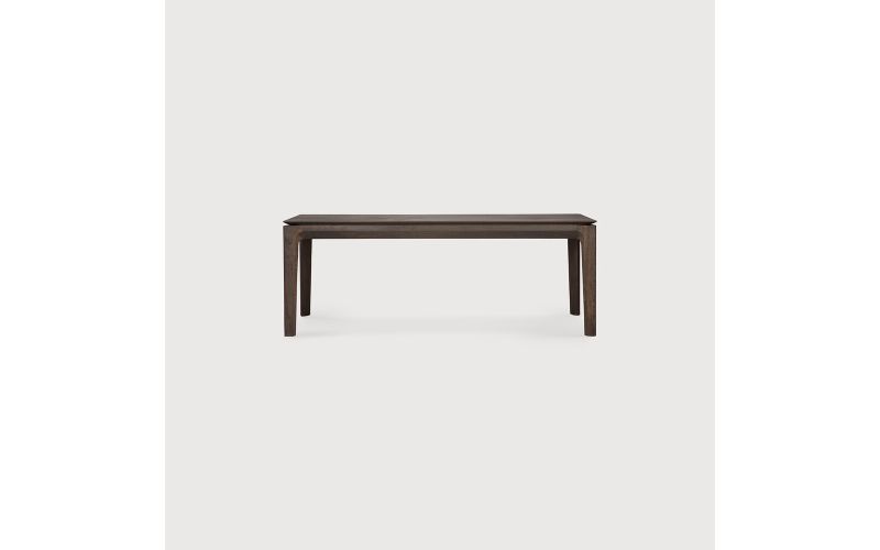 BOK BENCH - VARNISHED OAK -  BROWN 126 x 35 x 46	