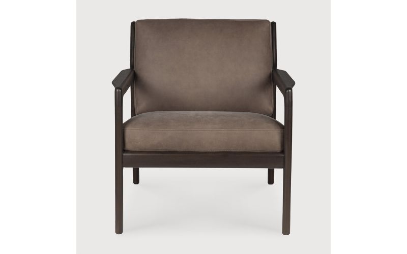 JACK LOUNGE CHAIR - VARNISHED MAHOGANY 