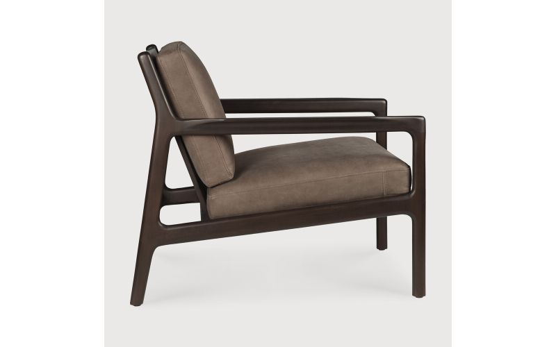 JACK LOUNGE CHAIR - VARNISHED MAHOGANY 