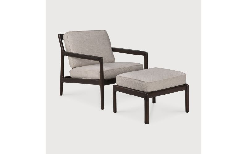 JACK LOUNGE CHAIR - VARNISHED MAHOGANY 