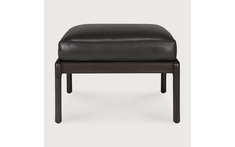 JACK FOOTSTOOL - VARNISHED MAHOGANY - DARK BROWN