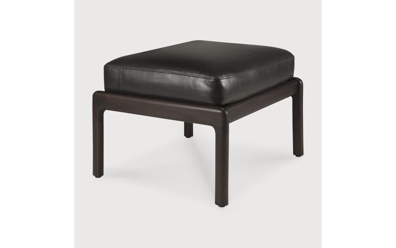 JACK FOOTSTOOL - VARNISHED MAHOGANY - DARK BROWN