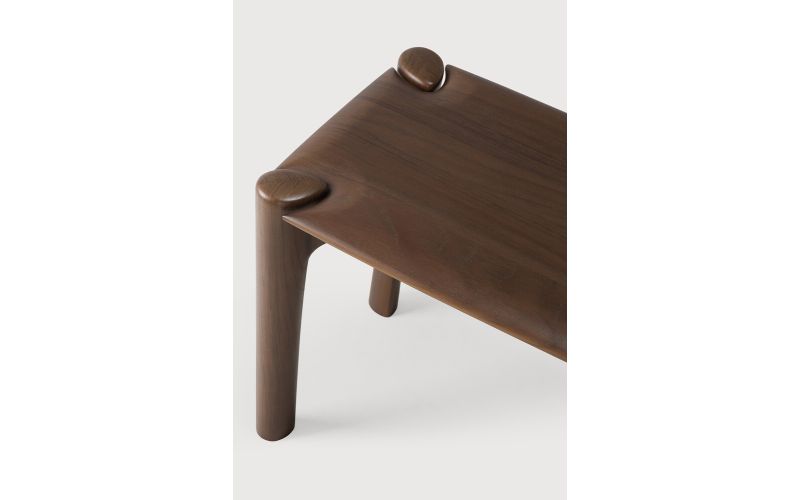 PI BENCH - VARNISHED TEAK - BROWN 126 x 35 x 46	11