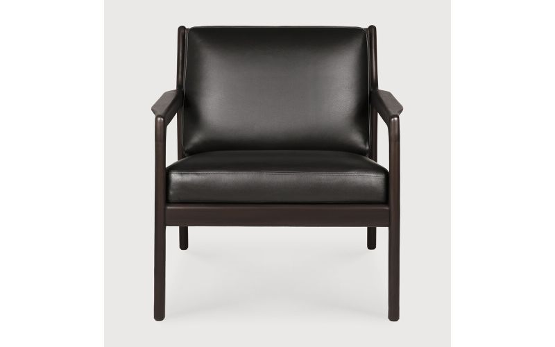 JACK LOUNGE CHAIR - VARNISHED MAHOGANY 