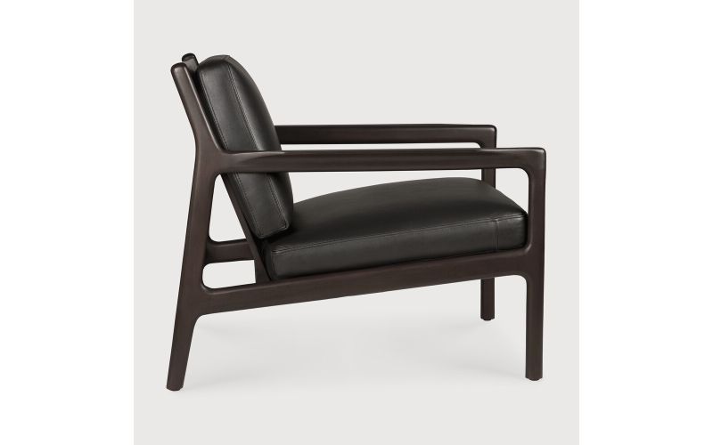 JACK LOUNGE CHAIR - VARNISHED MAHOGANY 