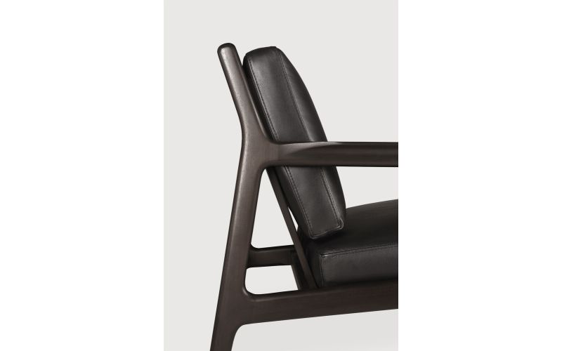 JACK LOUNGE CHAIR - VARNISHED MAHOGANY 