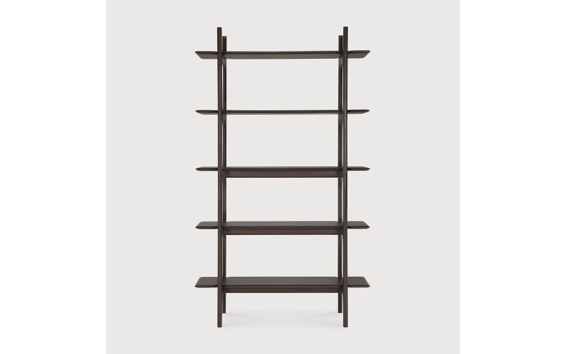 PI RACK - VARNISHED MAHOGNY - DARK BROWN 