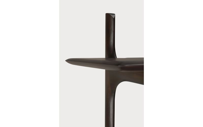 PI RACK - VARNISHED MAHOGNY - DARK BROWN 