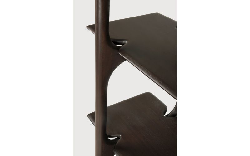 PI RACK - VARNISHED MAHOGNY - DARK BROWN 