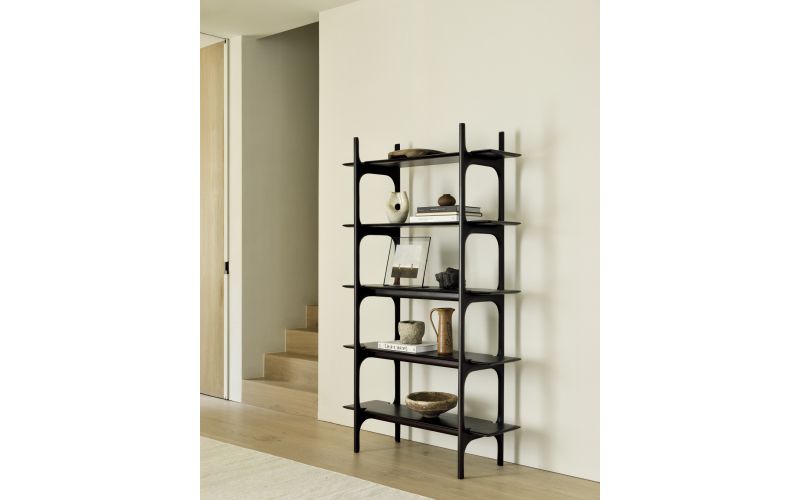 PI RACK - VARNISHED MAHOGNY - DARK BROWN 