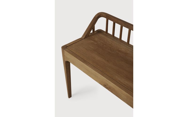 SPINDLE BENCH - RECLAIMED TEAK 150 x 35 x 60 14176