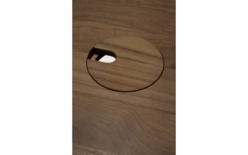 OSCAR DESK - TEAK - RECTANGULAR 