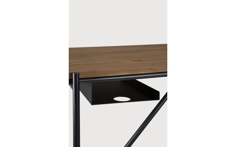 OSCAR DESK - TEAK - RECTANGULAR 