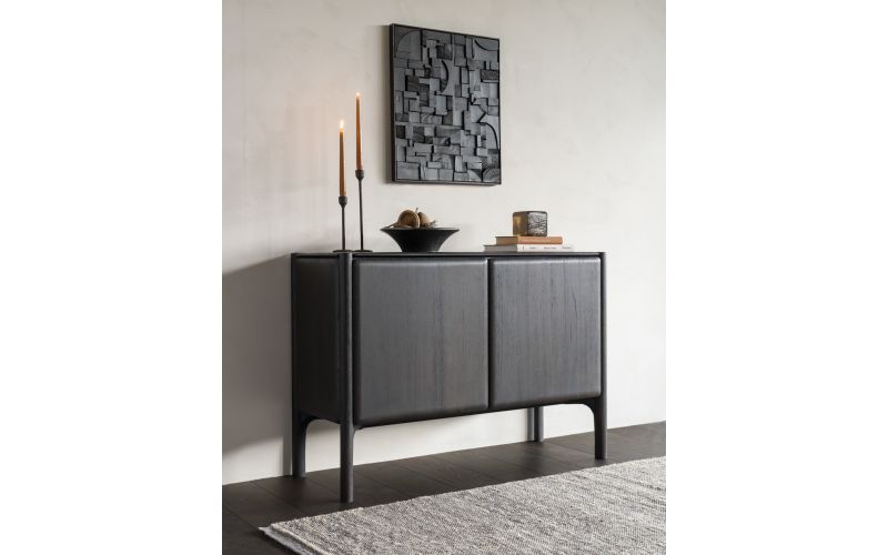 PI SIDEBOARD - VARNISHED TEAK - DARK BROWN - 2 DOORS 119 x 45 x 83	11571
