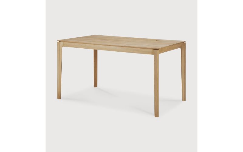 BOK DESK - VARNISHED OAK - RECTANGULAR 