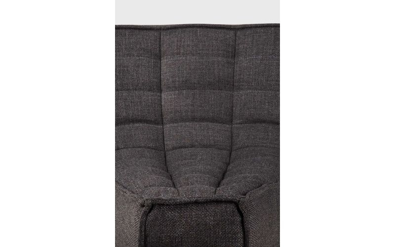 ETHNICRAFT N701 SOFA-ROUND CORNER-DARK GREY - 45° 