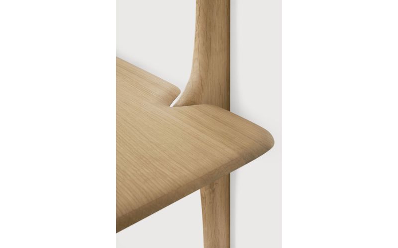 PI WALL SHELF - OAK - 3 SHELVES 100 x 35 x 126	