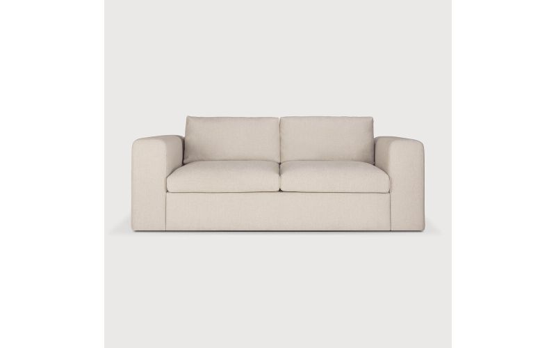 MELLOW SOFA - OFF WHITE ECO FABRIC - 2.5 SEATER 