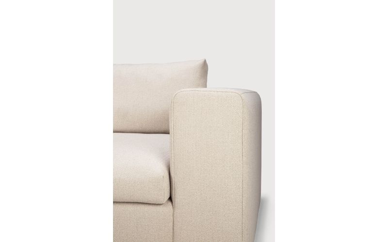 MELLOW SOFA - OFF WHITE ECO FABRIC - 2.5 SEATER 