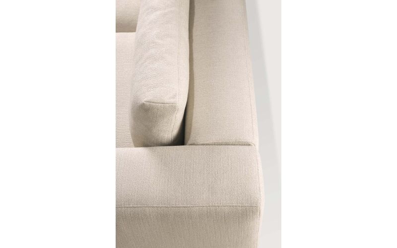 MELLOW SOFA - OFF WHITE ECO FABRIC - 2.5 SEATER 