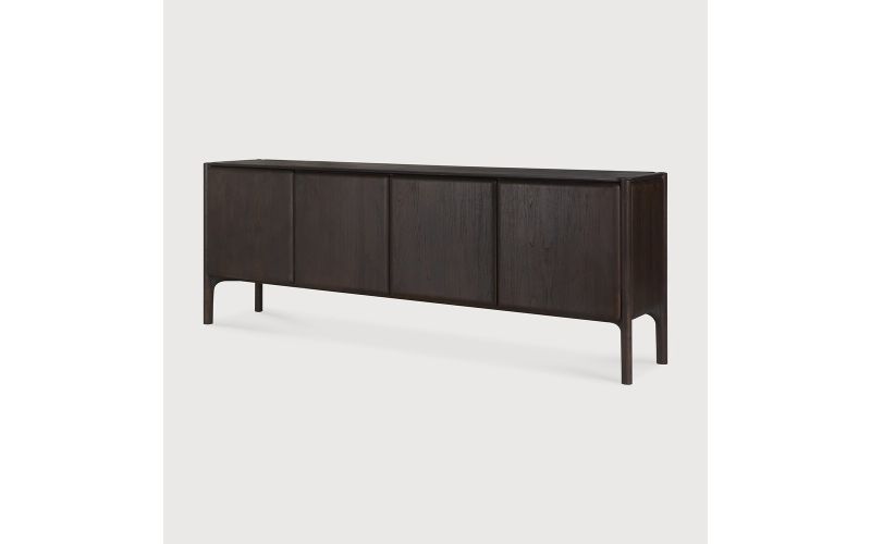 PI SIDEBOARD - VARNISHED TEAK - DARK BROWN 